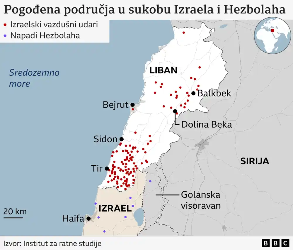 „Morali smo da pobjegnemo“: Strah i napetost u Libanu pod svakodnevnim izraelskim bombardovanjem