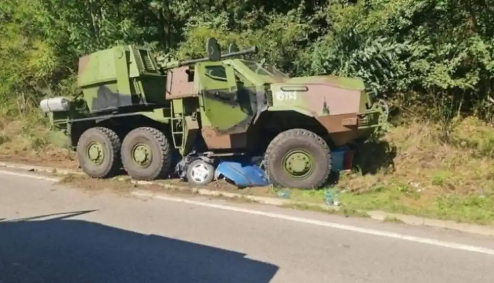 MUP Srbije: Uhapšen vozač vojnog vozila, učesnik u nesreći kod Kraljeva