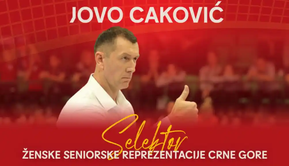 Caković selektor odbojkašica Crne Gore