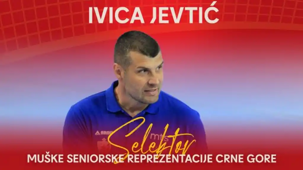 Jevtić selektor odbojkaša Crne Gore