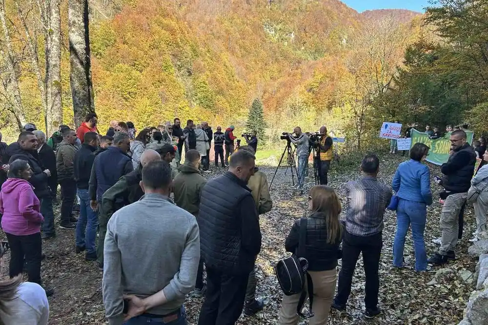 Mještani Rijeke Mušovića poručili da neće dozvoliti da se rijeka Ljevaja stavi u cijevi