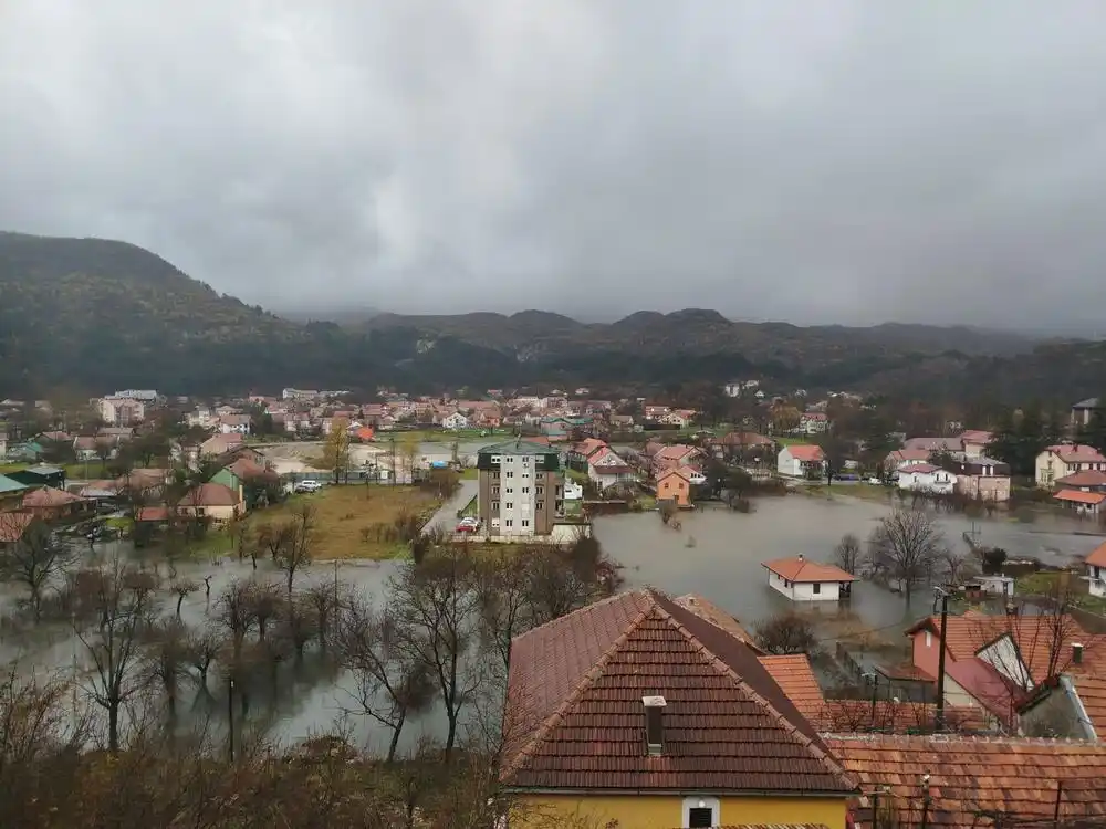 Kiša izazvala brojne probleme na Cetinju