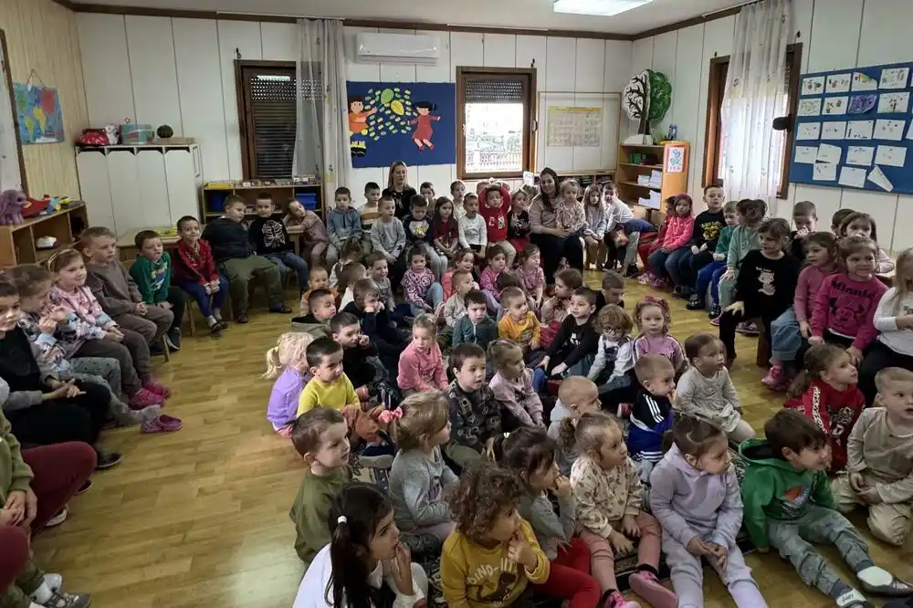 Mališani iz nikšićkog vrtića pokazali empatiju i solidarnost