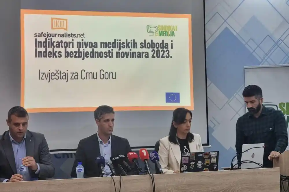 Prošle godine registrovano 16 napada na novinare u Crnoj Gori