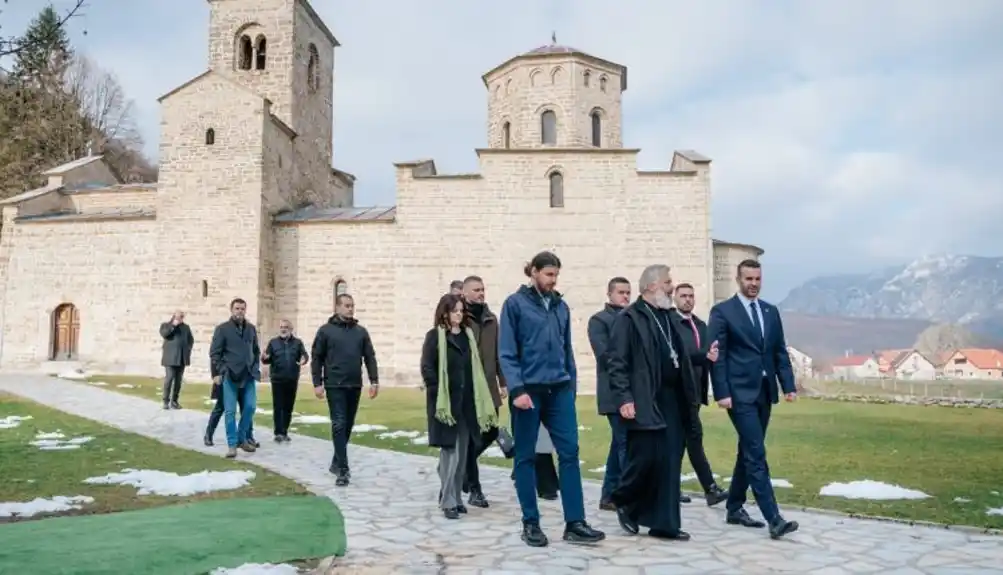 Spajić posjetio Manastir Đurđevi Stupovi u Beranama