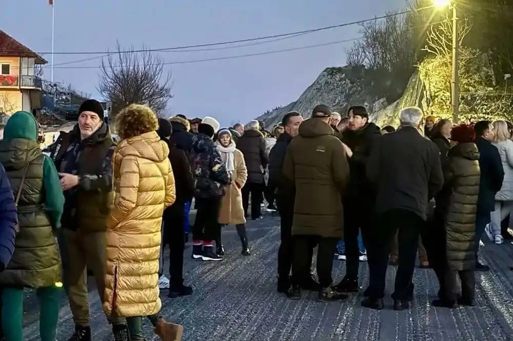 Nova blokada saobraćaja na Kruševom ždrijelu