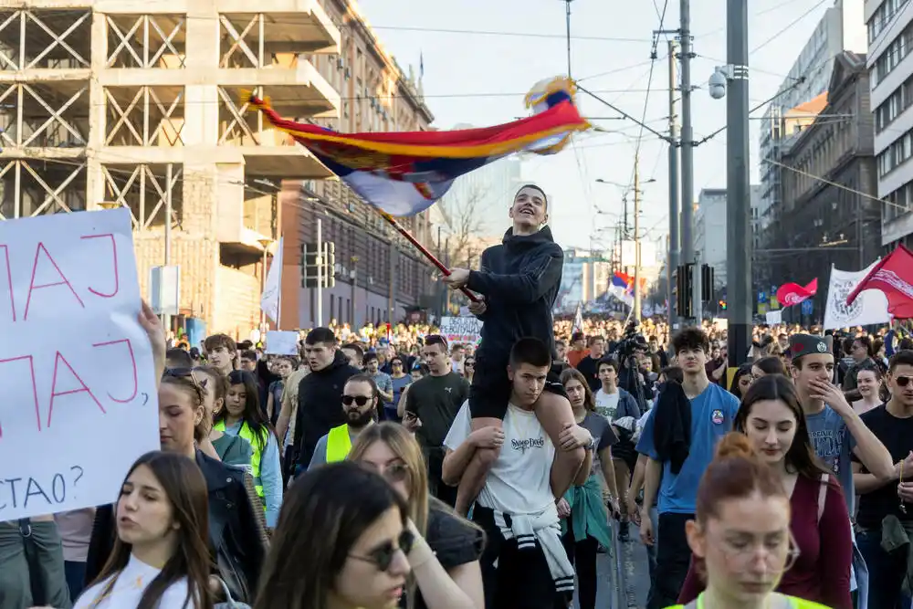 Forin Polisi: Studenti pogriješili što nisu razgovarali sa Vučićem, promjene moguće samo preko izbora