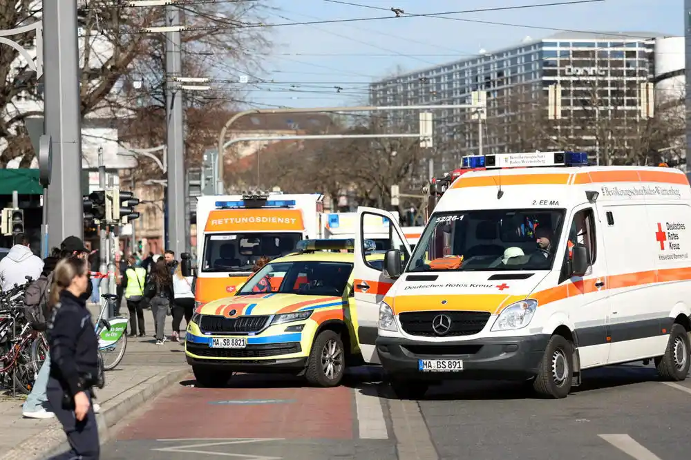 Jedna osoba stradala u incidentu u centru njemačkog Manhajma, u toku policijska akcija