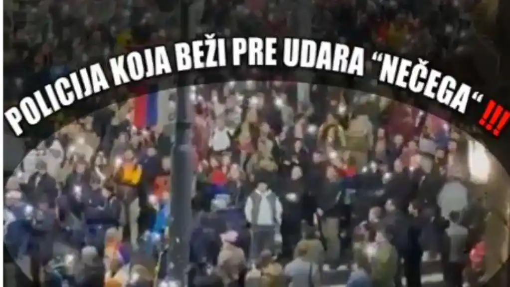 Trenutak kada je upotrijebljen zvučni top u Beogradu