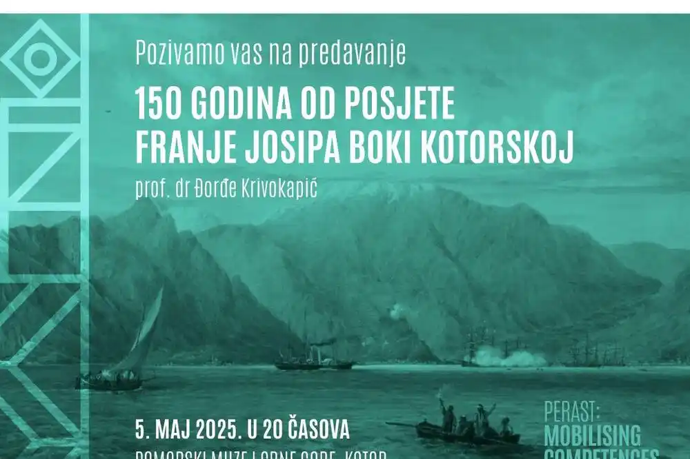Predavanje o posjeti cara Franja Josipa Boki 1875. godine