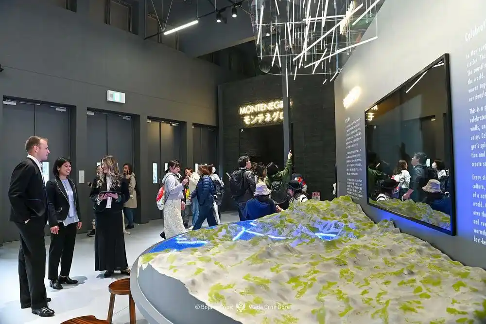 Crnogorski paviljon na EXPO 2025 dočekao 100-hiljaditog posjetioca
