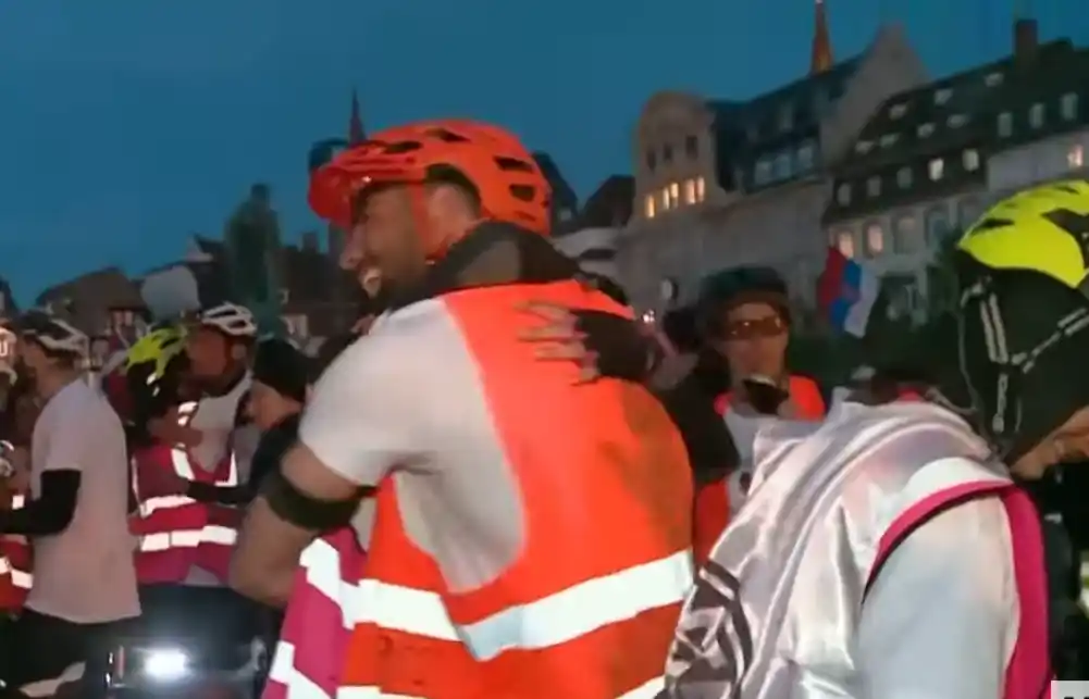Maratonci trče briselski krug – štafeta mladosti 2.0