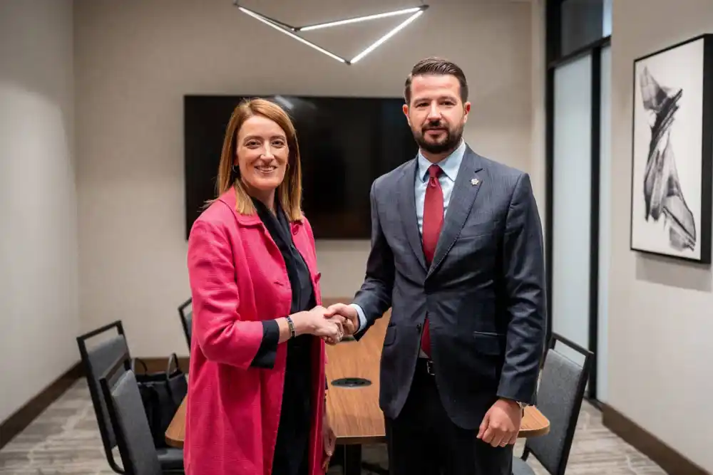 Milatović – Metsola: Evropski put Crne Gore je državni prioritet