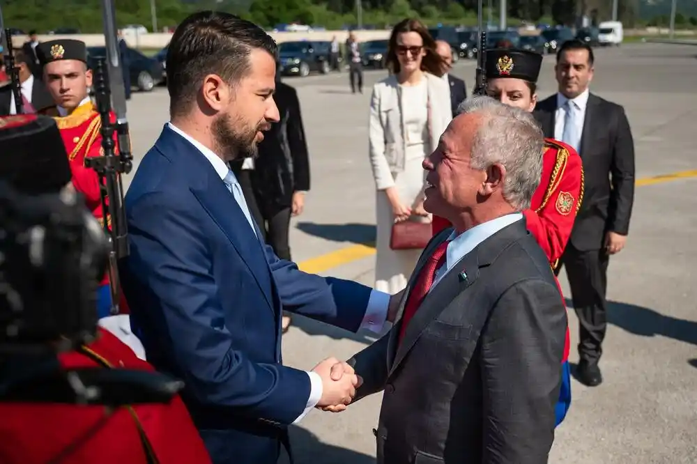 Milatović primio kralja Jordana: Potvrda volje za jačanjem obostrano korisne saradnje i političkog dijaloga