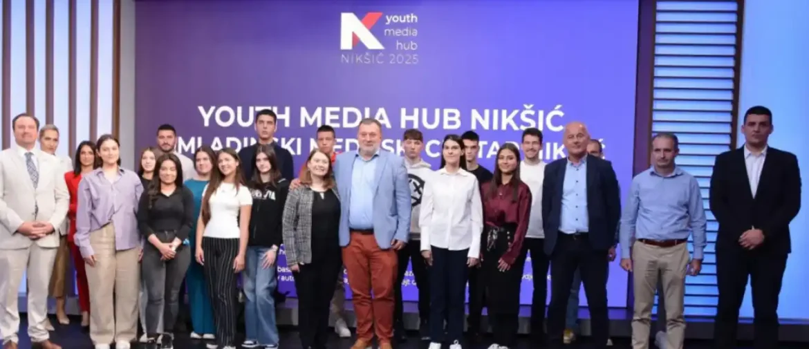 Nikšić: Ozvaničen početak Omladinskog medijskog centra
