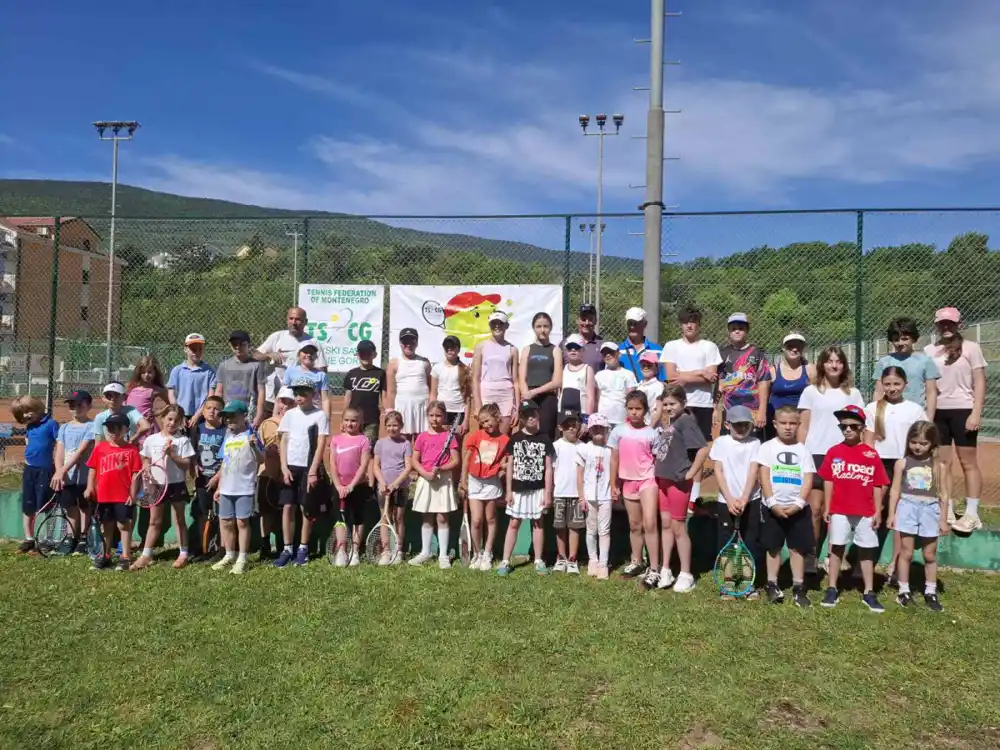 Održan prvi od pet Festivala dječijeg tenisa za ovu godinu