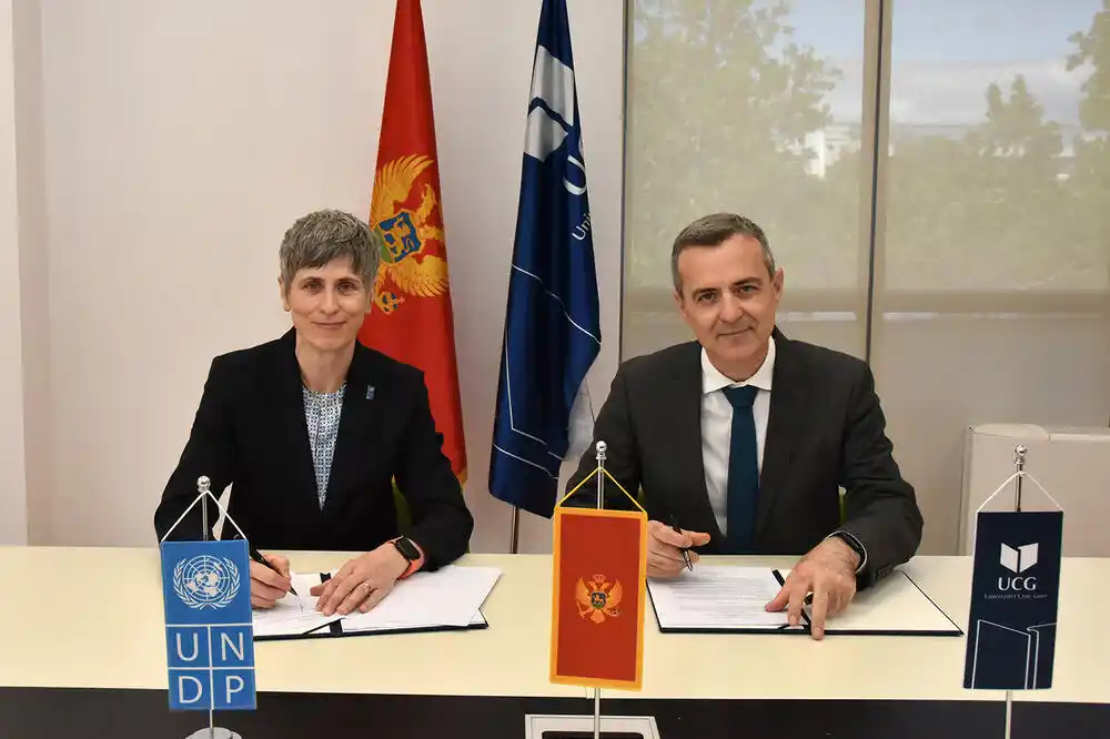 Partnerstvo UCG i UNDP za razvoj ljudskog kapitala, inovacija i zelenu budućnost