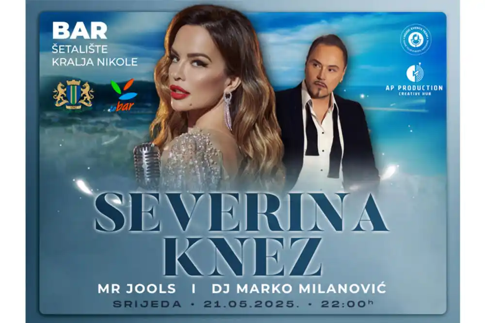 Severina 21. maja u Baru