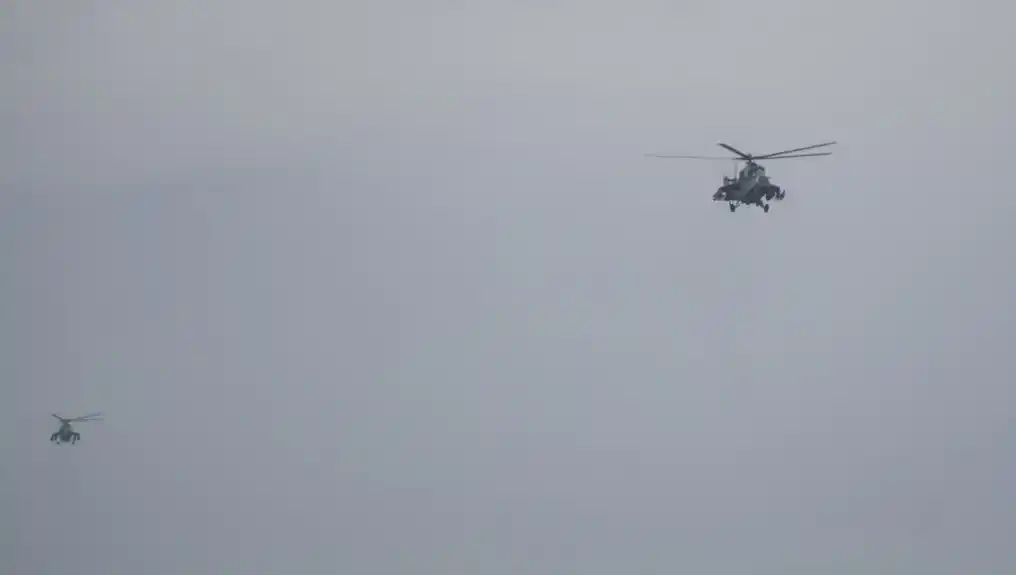 Sudarila se dva helikoptera na zapadu Finske : Potraga za preživjelima