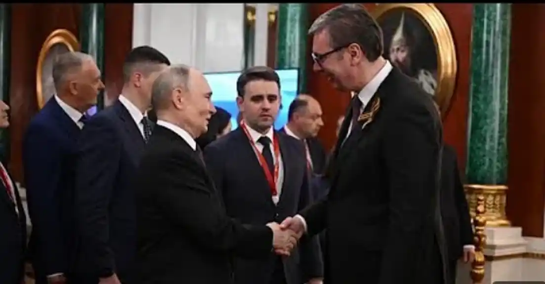 Vučić: Zahvalnost Putinu na podršci teritorijalnom integritetu; Putin: Cijenimo što ste prisutni na proslavi srpko-ruskog praznika