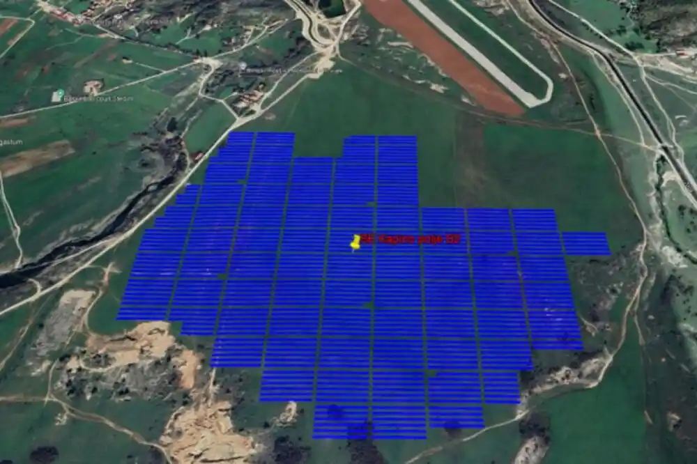 EPCG planira 64.800 solarnih panela na Kapinom polju