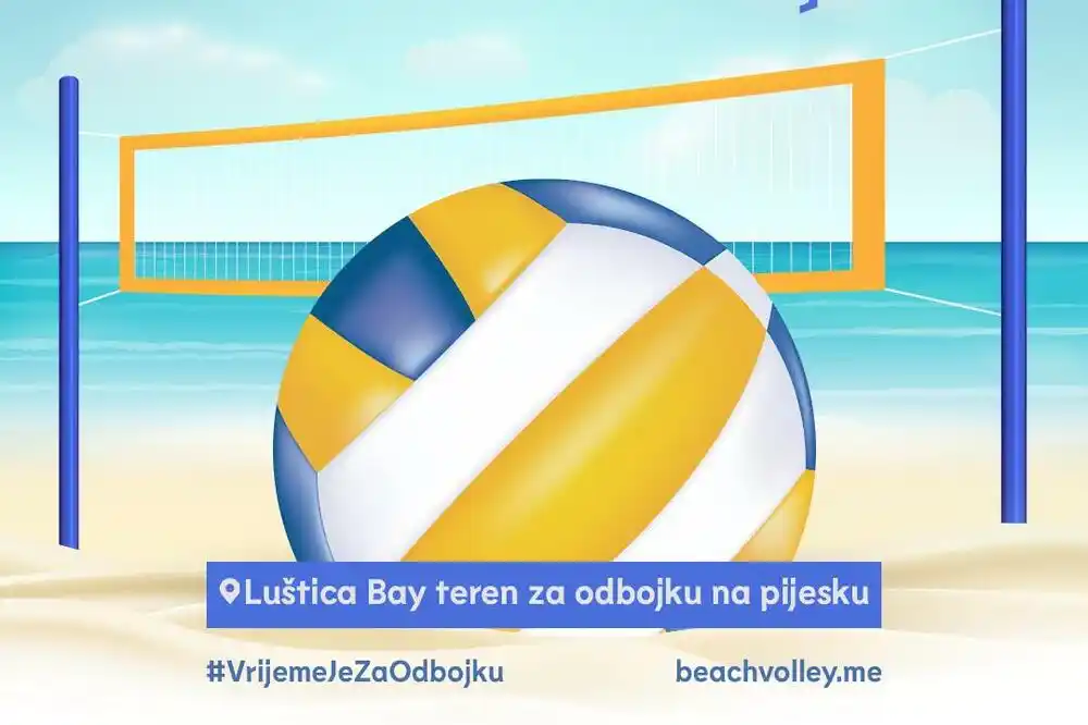 Početkom jula prvenstvo Crne Gore u odbojci na pijesku