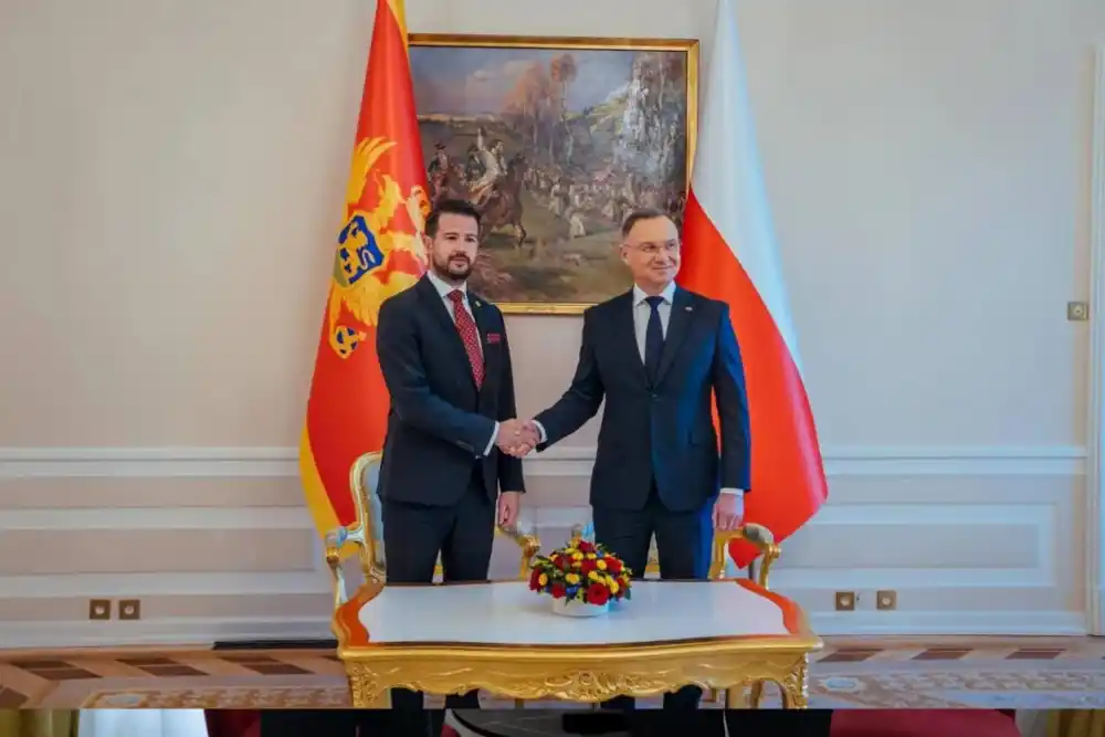 Predsjednik Poljske u zvaničnoj posjeti ­­Crnoj Gori