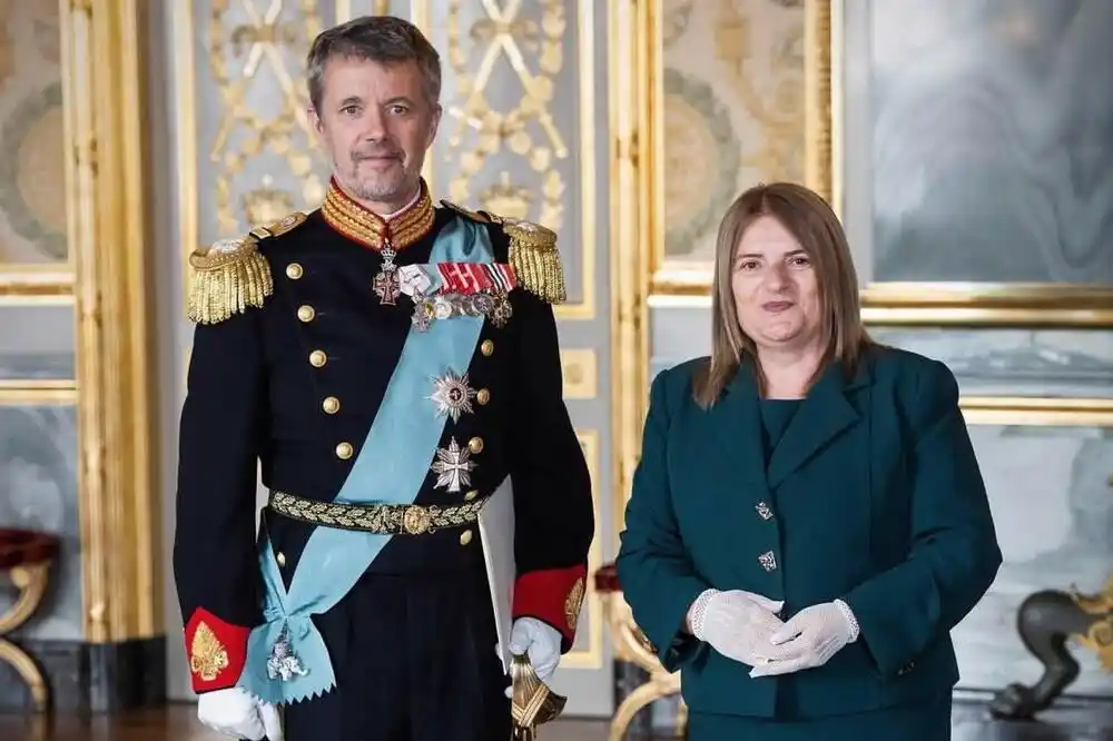 Radović predala akreditivna pisma danskom kralju