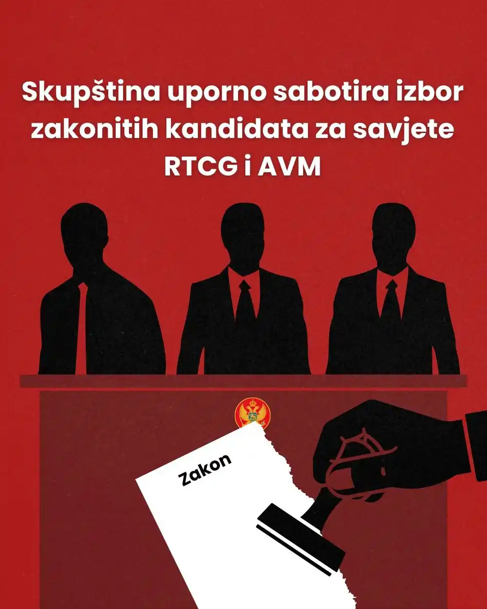 Grupa NVO: Zabrinuti smo da većina u Administrativnom odboru priprema novu opstrukciju primjene medijskih zakona