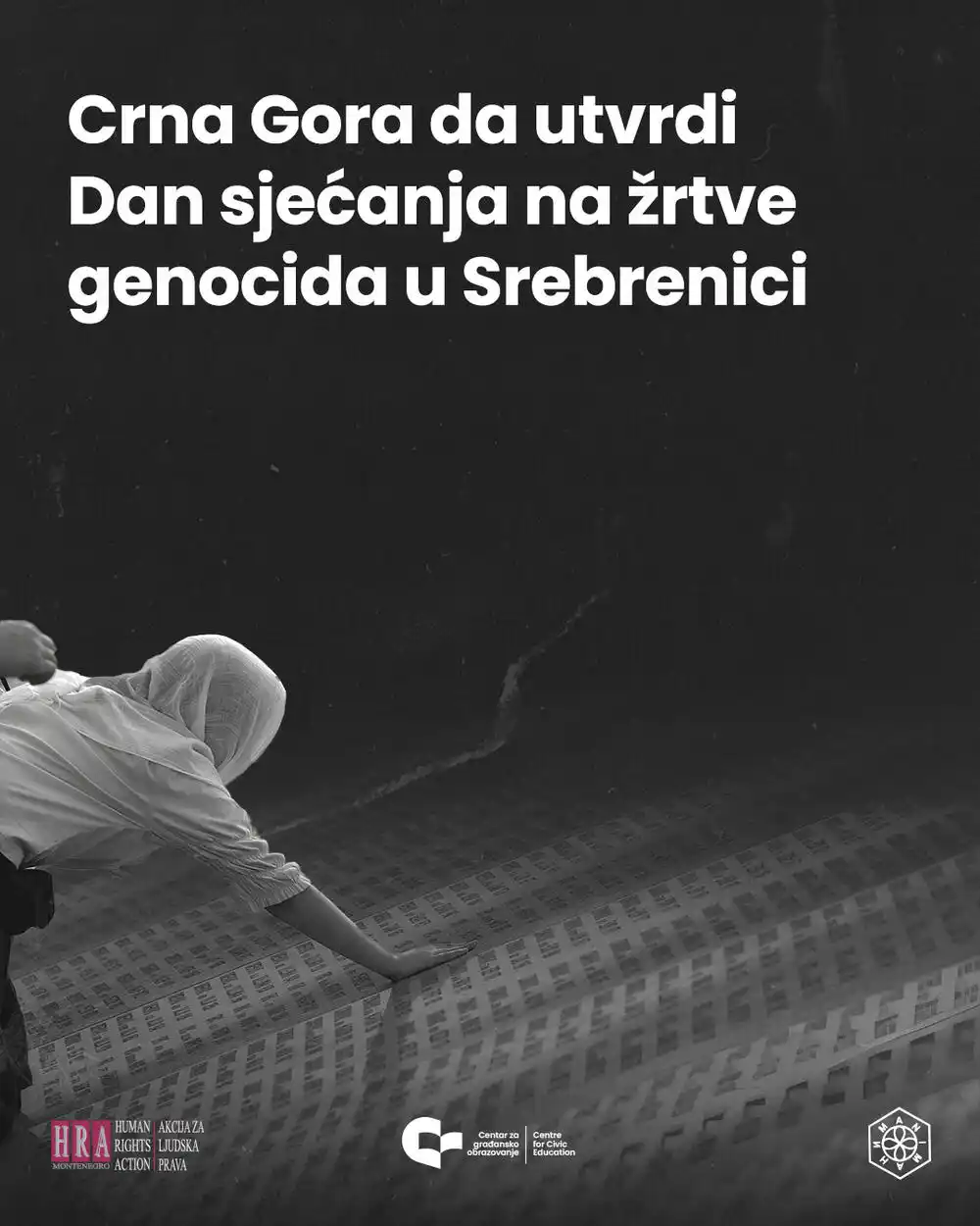 HRA, CGO, ANIMA: Utvrditi Dan sjećanja na žrtve genocida u Srebrenici