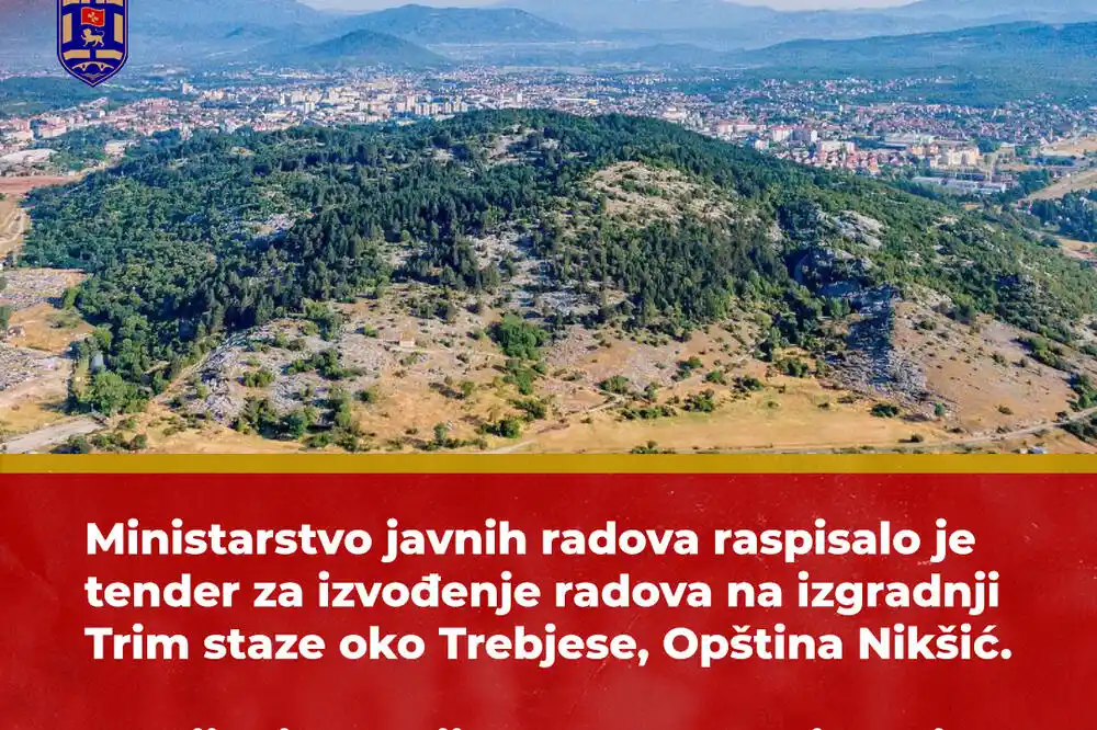 Ministarstvo: Raspisana javna nabavka za izvođenje radova na izgradnji Trim staze oko Trebjese