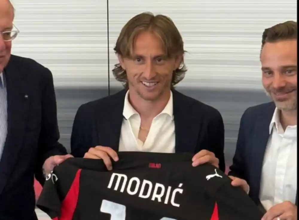 Modrić potpisao za Milan