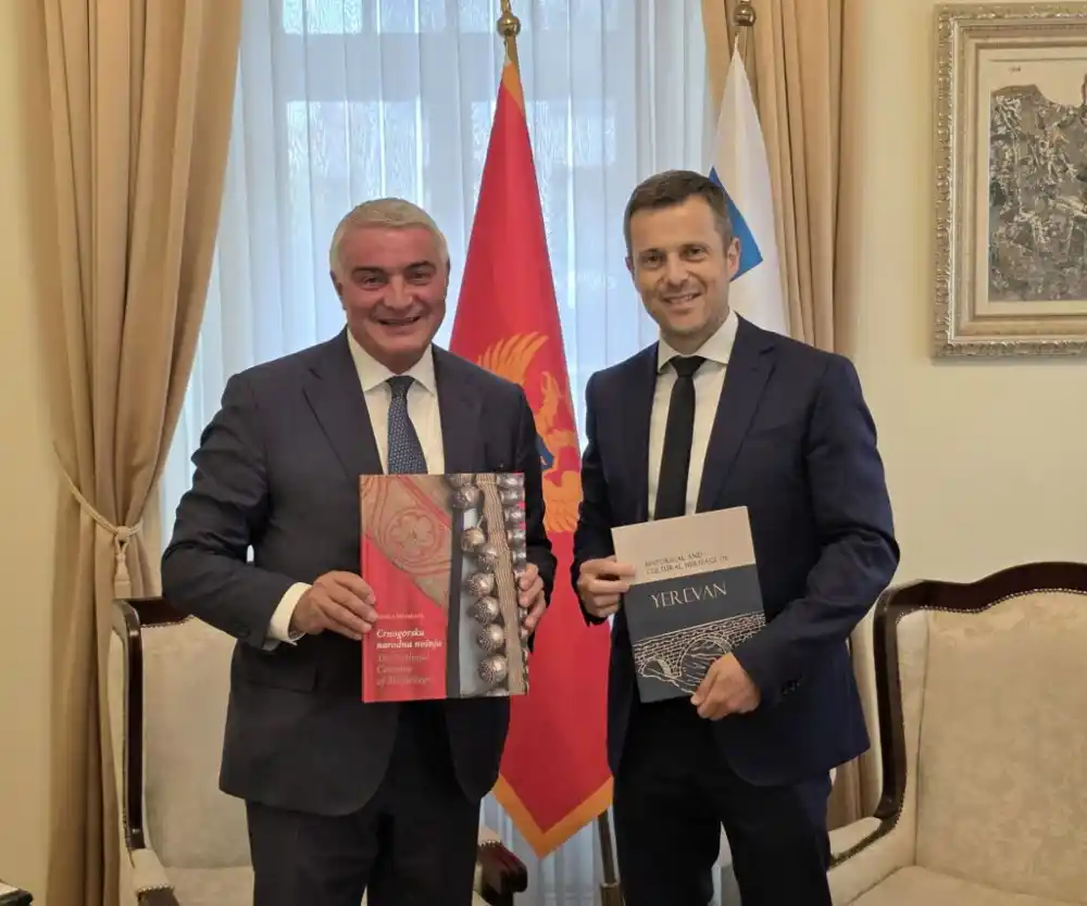 Mujović i Hovakimian: Podgorica i Jerevan jačaju pobratimsku saradnju