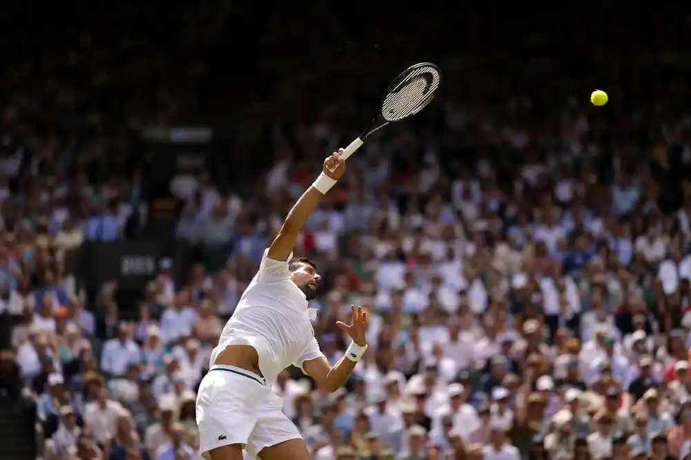 Nole-ekspres do treće runde Vimbldona, Britanac Evans nije imao šansu, čega ga zemljak Kecmanović