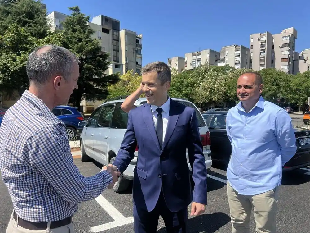 Novi parking u podgoričkom Bloku V besplatan do septembra, mjesečna karta za stanare šest eura
