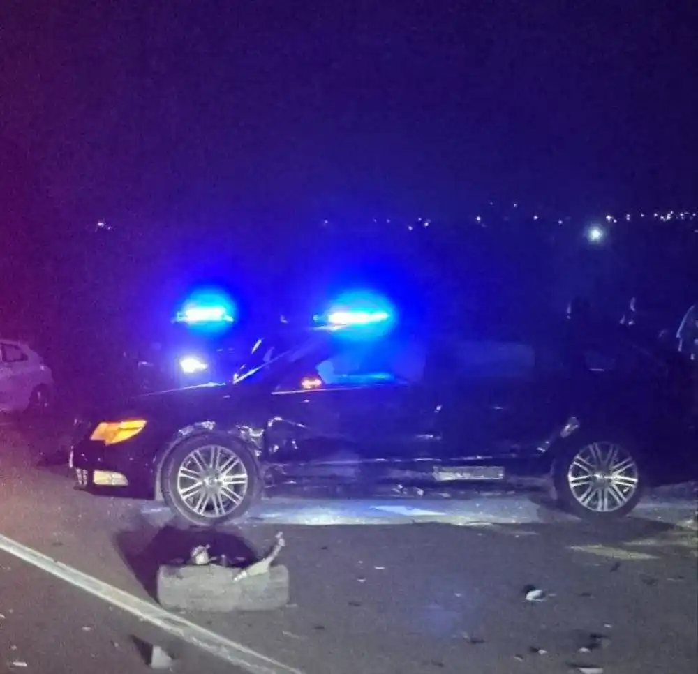Sinoć se desio lančani sudar u Donjoj Gorici, dvije osobe lakše povrijeđene