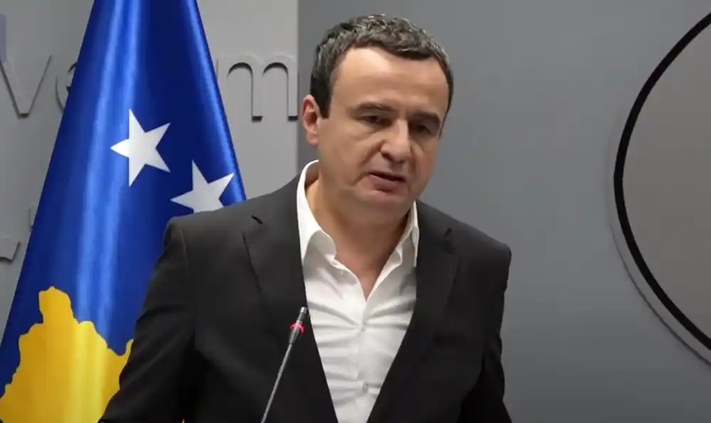 Kurti: Napori Srbije da potkopa suverenitet i teritorijalni integritet Kosova ozbiljna prijetnja