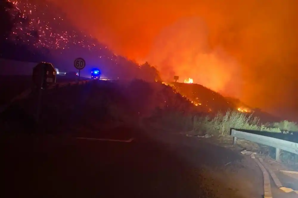 Državljanin Albanije neće odgovarati zbog izazivanja požara iznad Buljarice