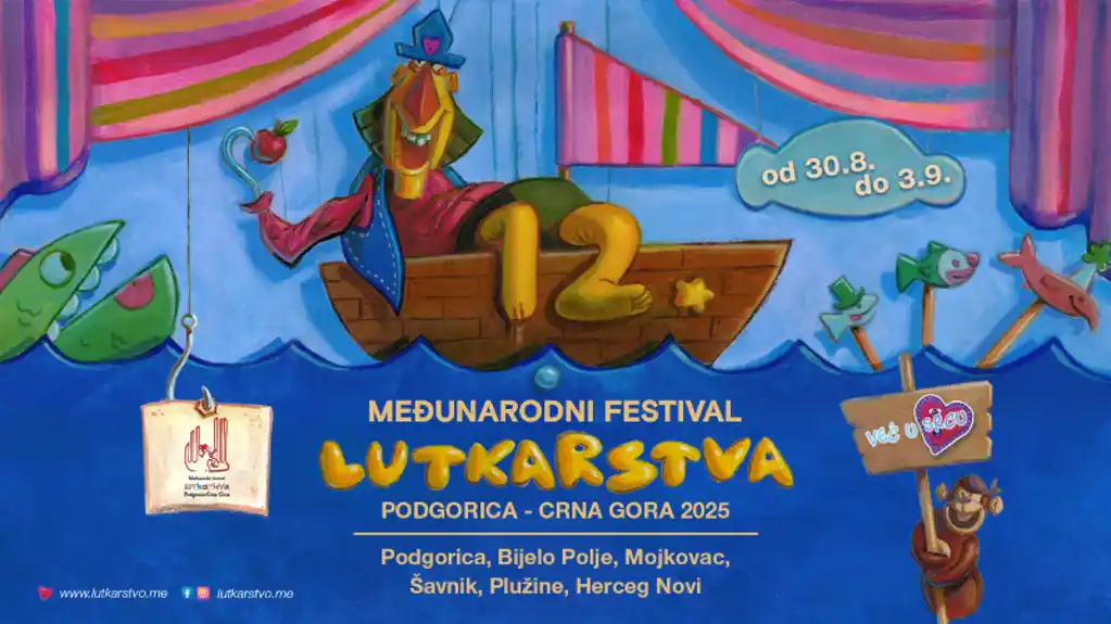 Dvanaesti međunarodni festival lutkarstva od 30. avgusta do 3. septembra