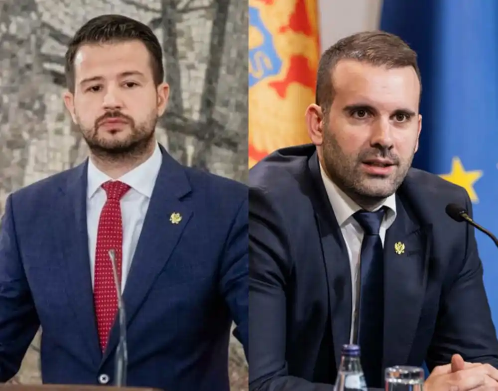 Milatović i Spajić o spomeniku Đurišiću prvi dan, a o aferi „Telekom“ skoro mjesec dana muk –plaše li se Mila?