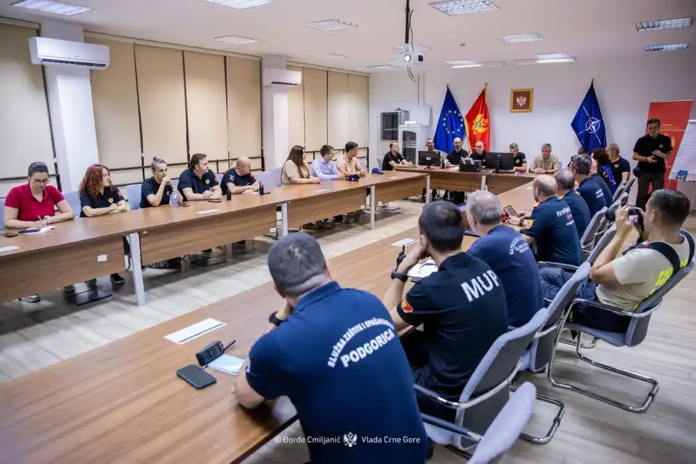 MUP o požarima: Kiša je pomogla, sistem je spreman da nastavi sa djelovanjem u cilju potpune neutralizacije požara