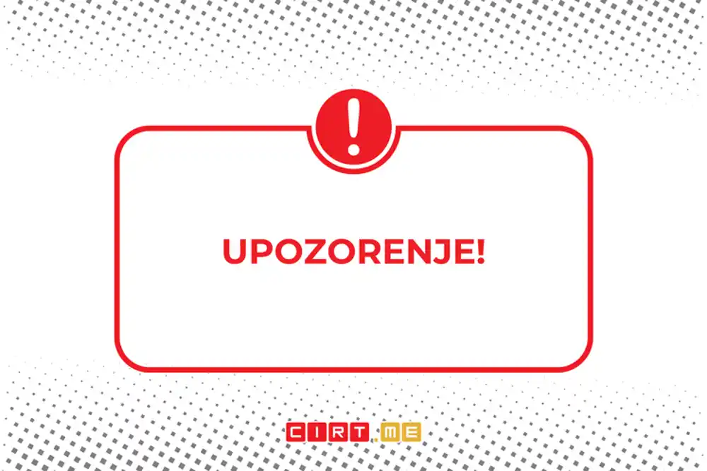 Upozorenje CIRT-a: Fišing kampanja na društvenim mrežama, prevaranti šalju lažne poruke o nagradnoj igri prodajnog lanca