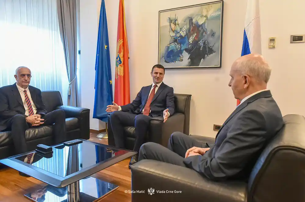 Zogović sa ambasadorom Rusije o mogućnostima bilateralne saradnje