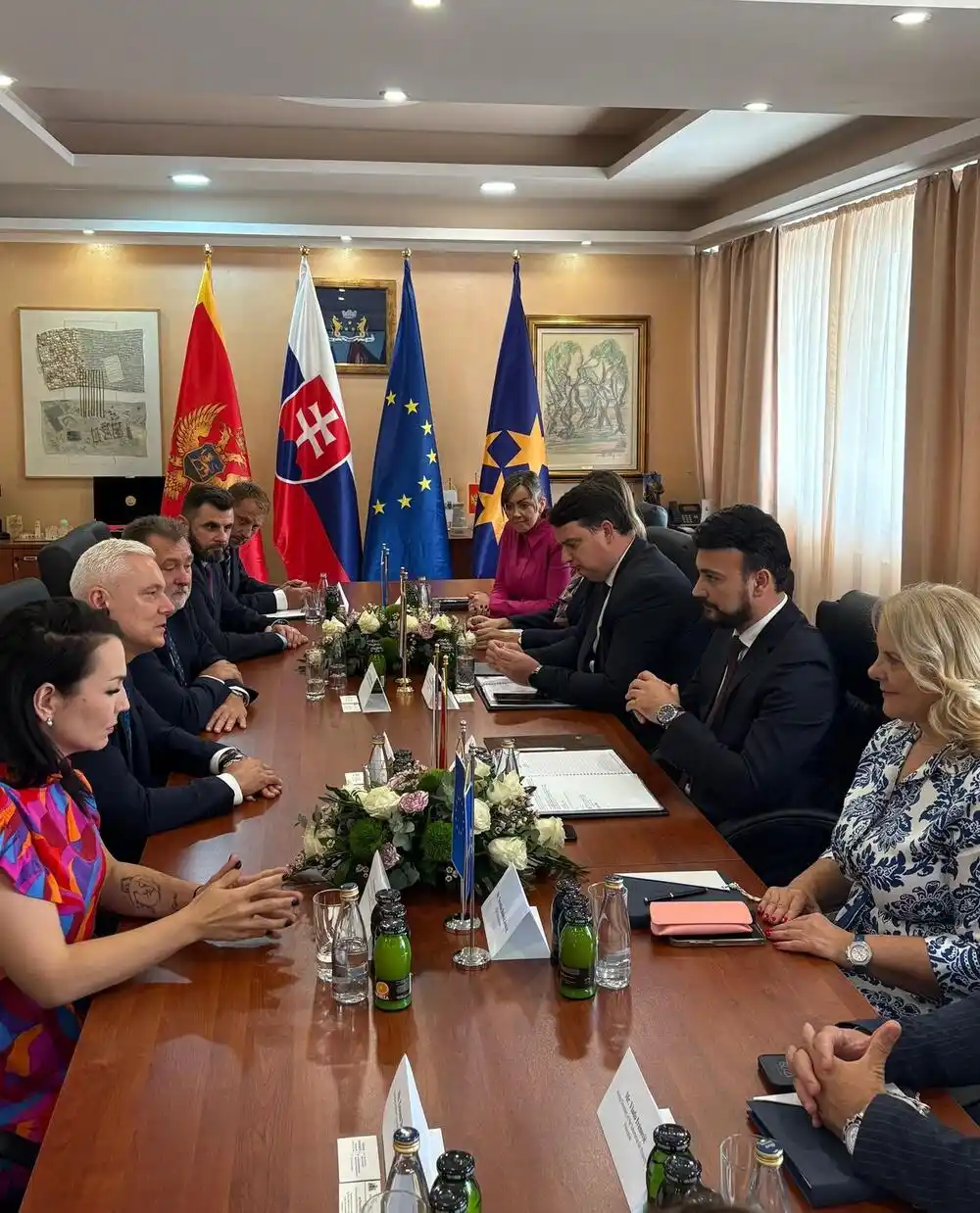 Delegacija Odbora za evropske poslove (OEP) slovačkog parlamenta u zvaničnoj posjeti Opštini Budva