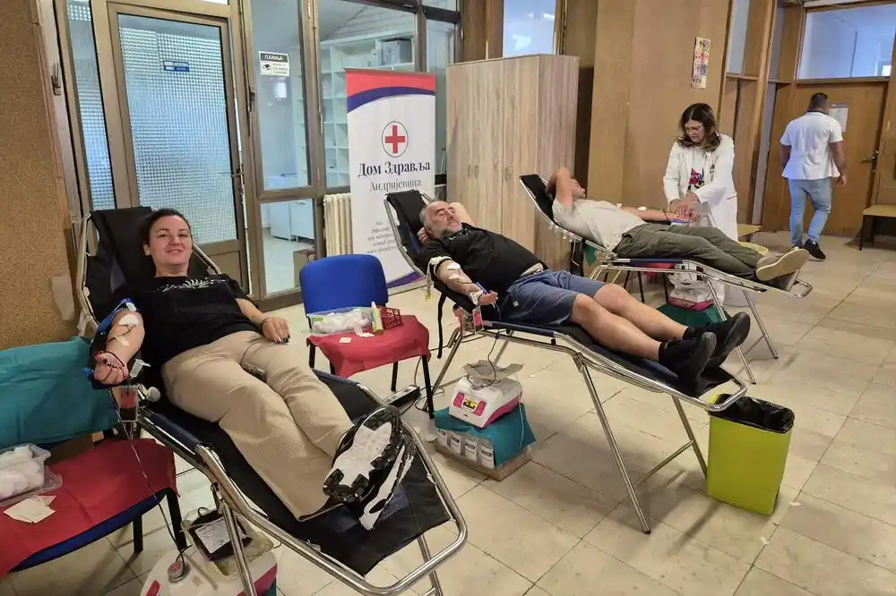 Dom zdravlja Andrijevica uspješno realizovao akciju dobrovoljnog davanja krvi
