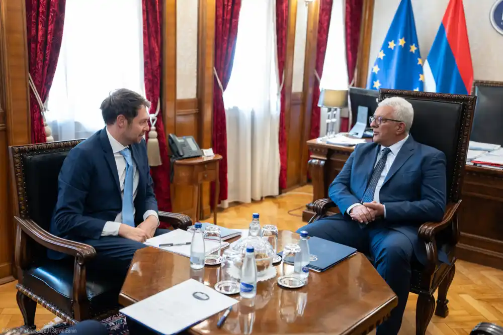 Mandić sa jednim od direktora MMF-a: Pojedini politički akteri Skupštinu doživljavaju kao aparat za glasanje, apsolutni smo lider u procesu pristupanja EU