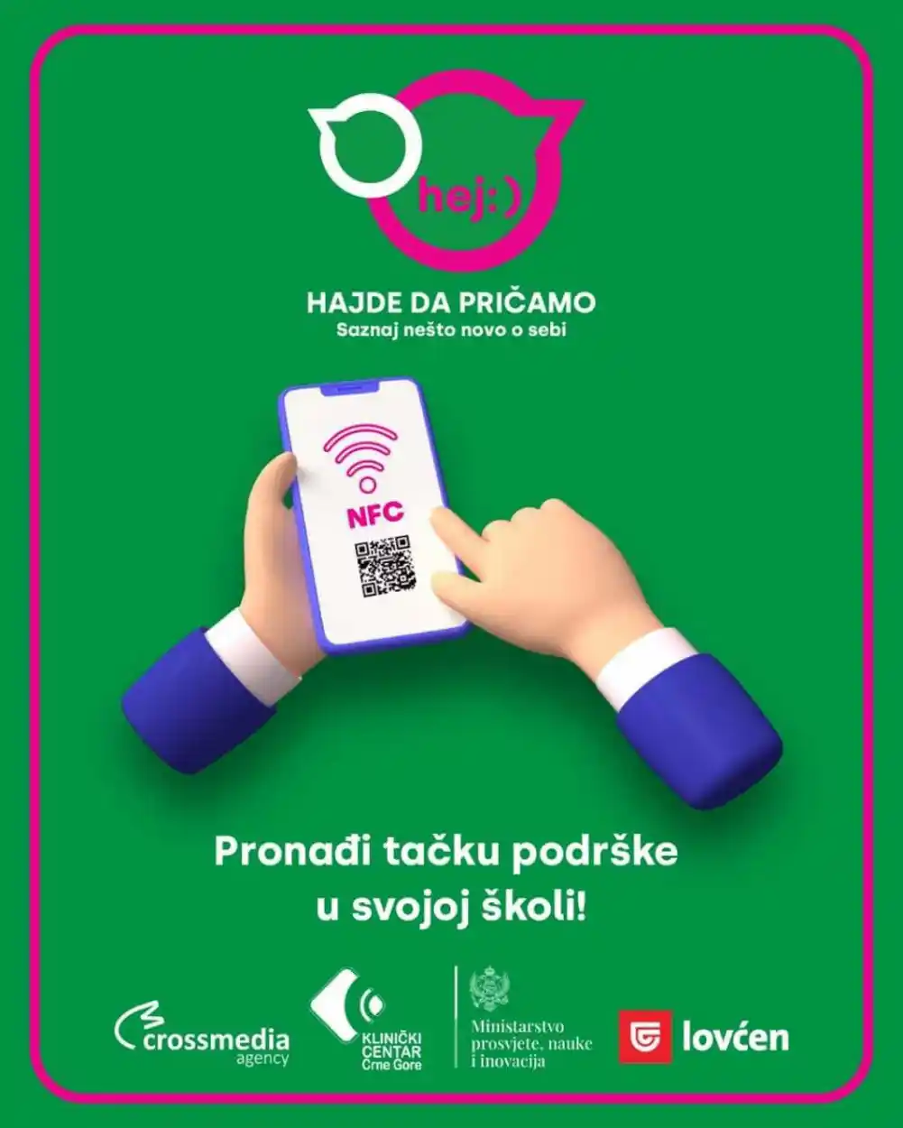 MPNI: “Hajde da pričamo” u svim školama