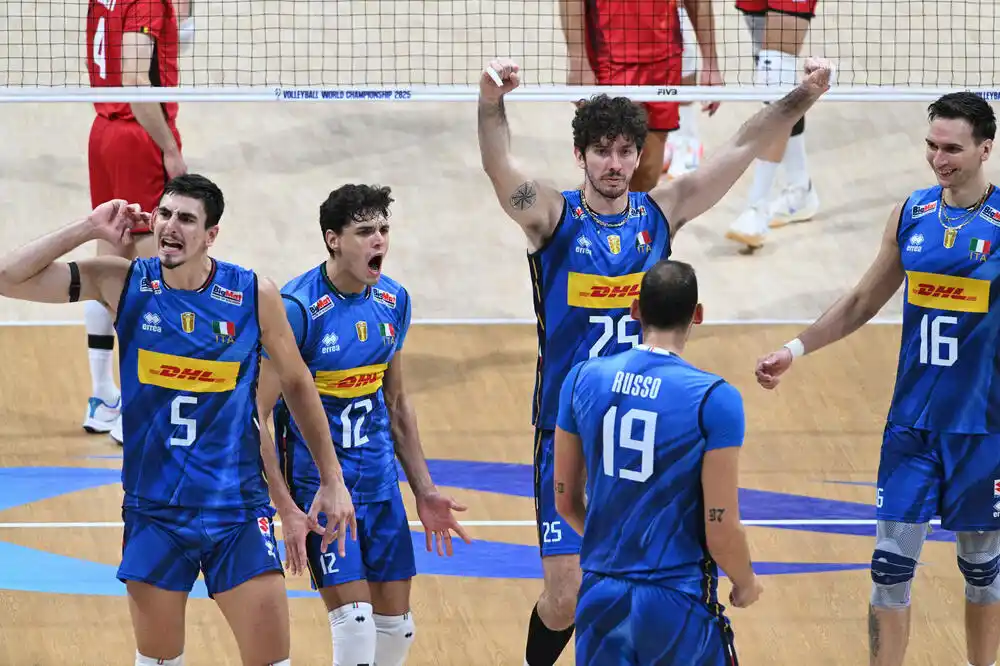 Odbojkaši Italije u polufinalu Svjetskog prvenstva