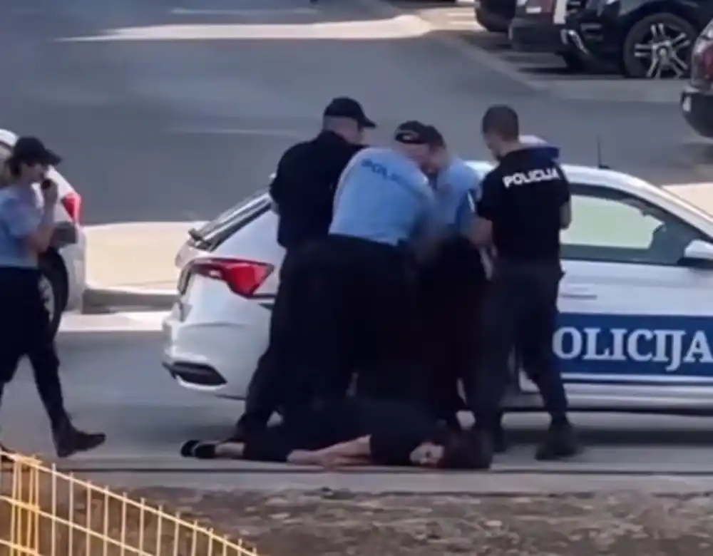Ometali radove: Uhapšene dvije osobe nakon incidenta na Zabjelu