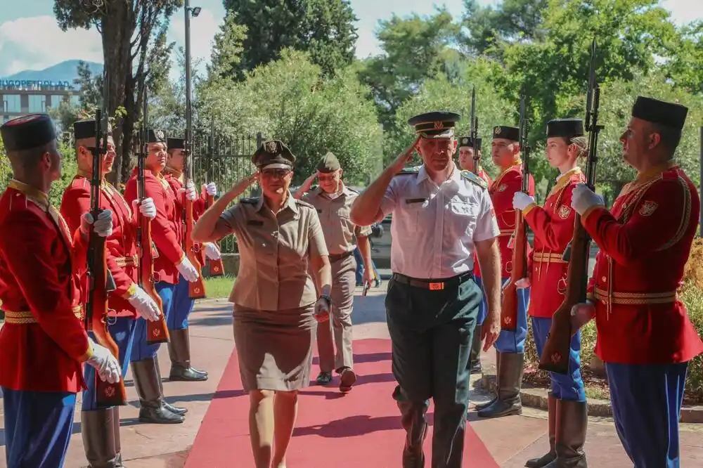Saradnja sa Nacionalnom gardom Mejna važan segment u procesu modernizacije Vojske Crne Gore